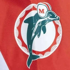 Apparel Mitchell & Ness Jackets & Outerwear-Throw It Back Full Zip Windbreaker Miami Dolphins