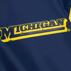 Apparel Mitchell & Ness Jackets & Outerwear-Throw It Back Full Zip Windbreaker University Of Michigan