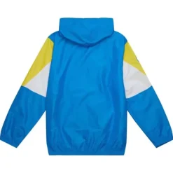 Apparel Mitchell & Ness Jackets & Outerwear-Throw It Back Full Zip Windbreaker Los Angeles Chargers