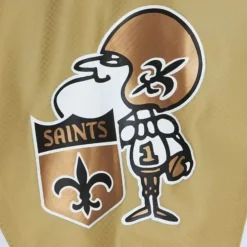 Apparel Mitchell & Ness Jackets & Outerwear-Throw It Back Full Zip Windbreaker New Orleans Saints