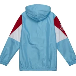 Apparel Mitchell & Ness Jackets & Outerwear-Throw It Back Full Zip Windbreaker Atlanta Braves