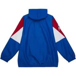 Apparel Mitchell & Ness Jackets & Outerwear-Throw It Back Full Zip Windbreaker New England Patriots