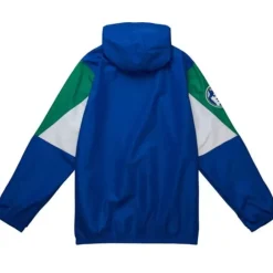Apparel Mitchell & Ness Jackets & Outerwear-Throw It Back Full Zip Windbreaker Minnesota Timberwolves