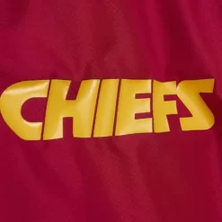 Apparel Mitchell & Ness Jackets & Outerwear-Throw It Back Full Zip Windbreaker Kansas City Chiefs