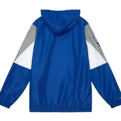 Apparel Mitchell & Ness Jackets & Outerwear-Throw It Back Full Zip Windbreaker Los Angeles Dodgers