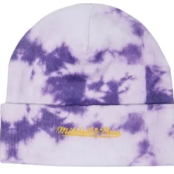 Headwear Mitchell & Ness -Tie Dye Knit Beanie Hwc Los Angeles Lakers