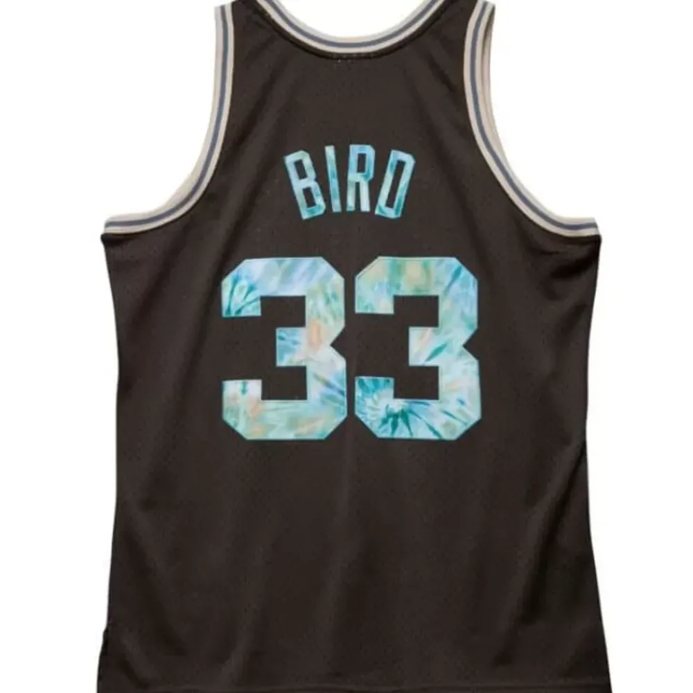 Jerseys Mitchell & Ness -Tie Dye Swingman Larry Bird Boston Celtics 1985 Jersey