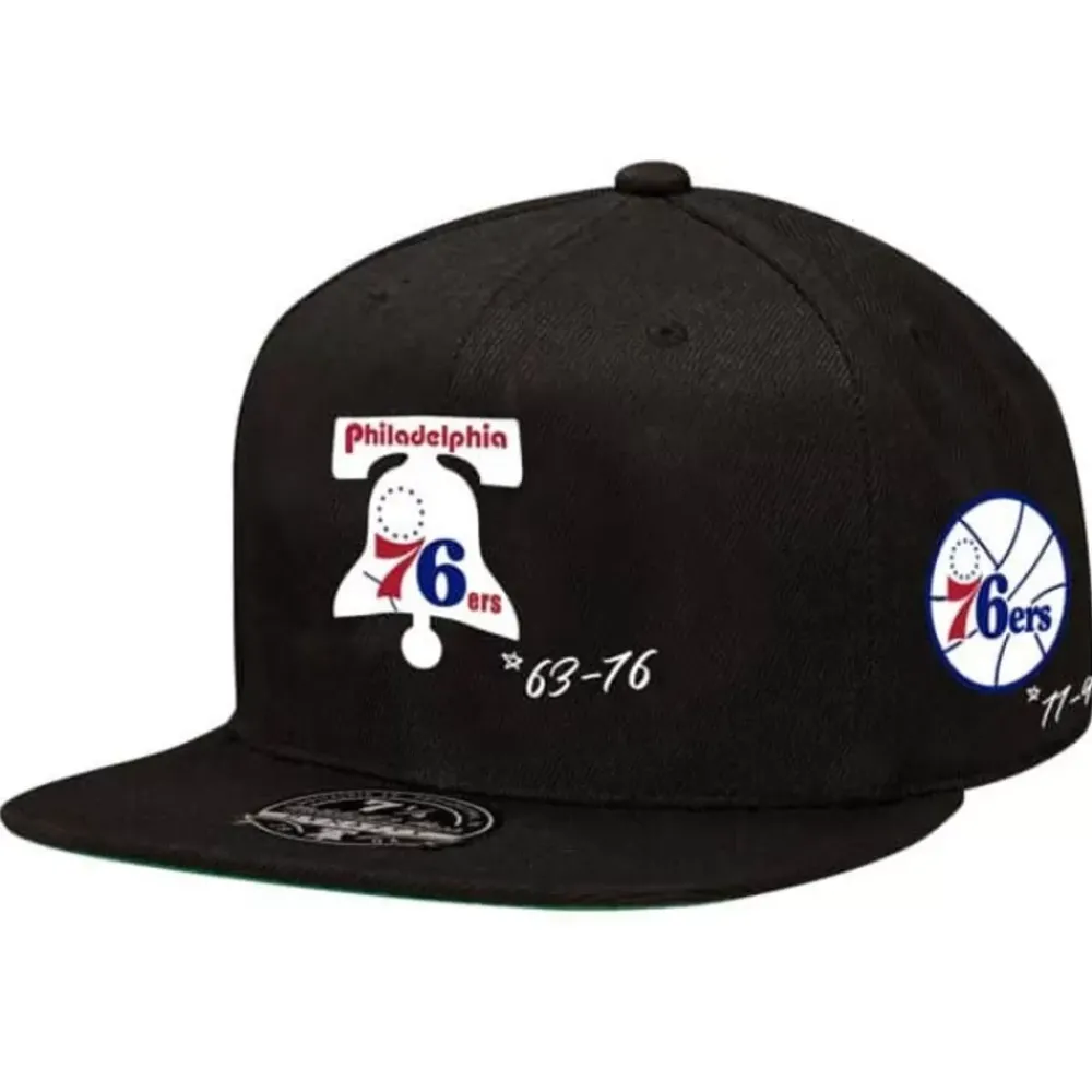 Headwear Mitchell & Ness -Timeline Fitted Hwc Philadelphia 76Ers