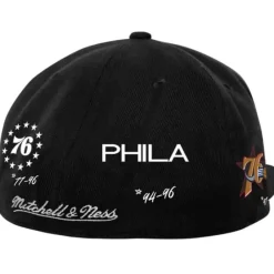 Headwear Mitchell & Ness -Timeline Fitted Hwc Philadelphia 76Ers