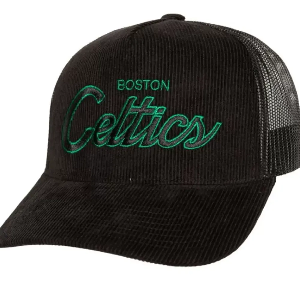 Headwear Mitchell & Ness -Times Up Trucker Boston Celtics