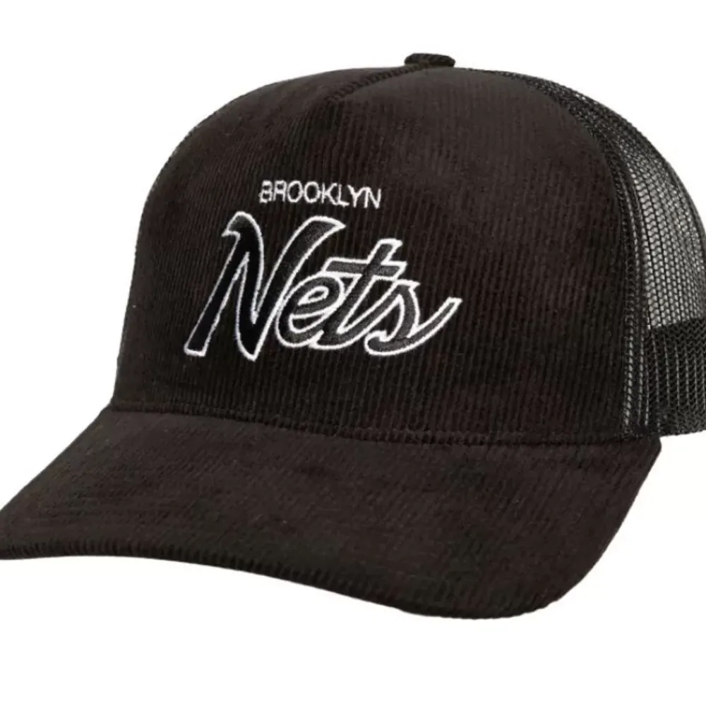 Headwear Mitchell & Ness -Times Up Trucker Brooklyn Nets
