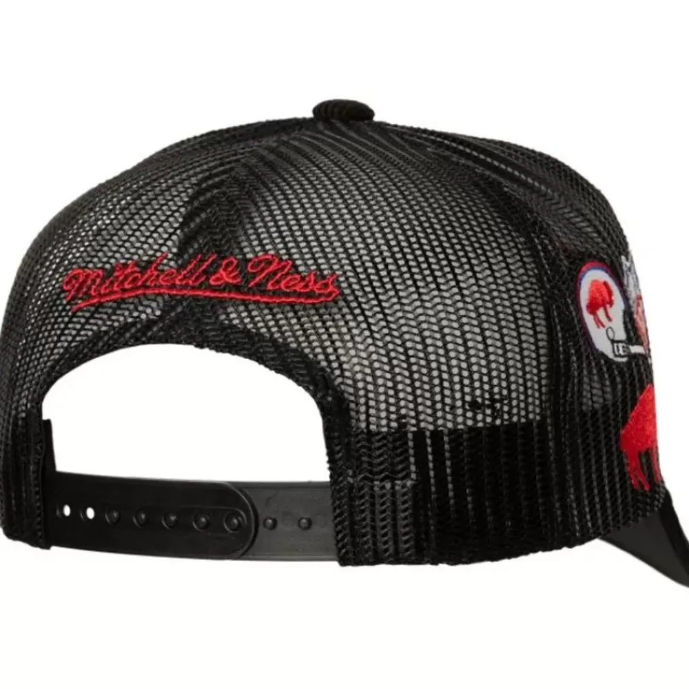 Headwear Mitchell & Ness -Times Up Trucker Buffalo Bills
