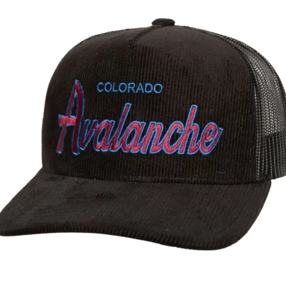 Headwear Mitchell & Ness -Times Up Trucker Colorado Avalanche
