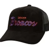 Headwear Mitchell & Ness -Times Up Trucker Denver Broncos