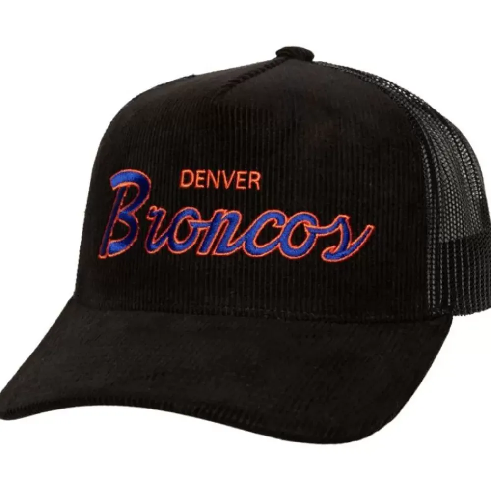 Headwear Mitchell & Ness -Times Up Trucker Denver Broncos