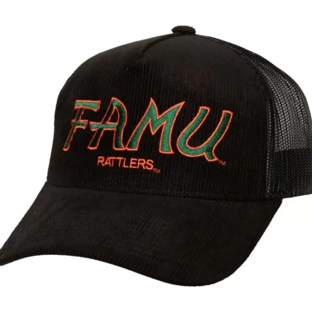 Headwear Mitchell & Ness -Times Up Trucker Florida A&M University