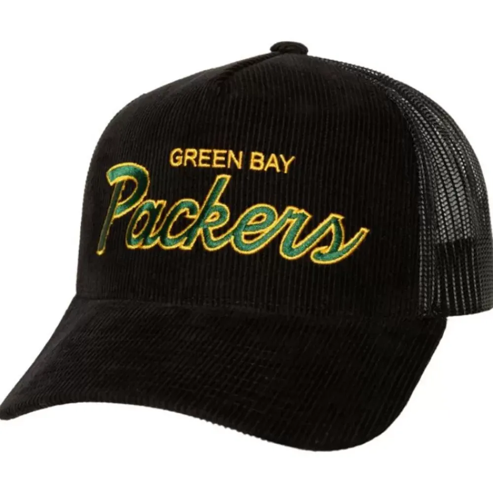 Headwear Mitchell & Ness -Times Up Trucker Green Bay Packers