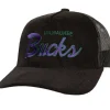 Headwear Mitchell & Ness -Times Up Trucker Hwc Milwaukee Bucks
