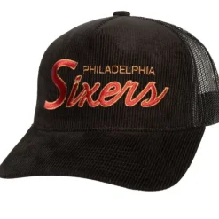 Headwear Mitchell & Ness -Times Up Trucker Hwc Philadelphia 76Ers
