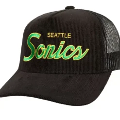 Headwear Mitchell & Ness -Times Up Trucker Hwc Seattle Supersonics