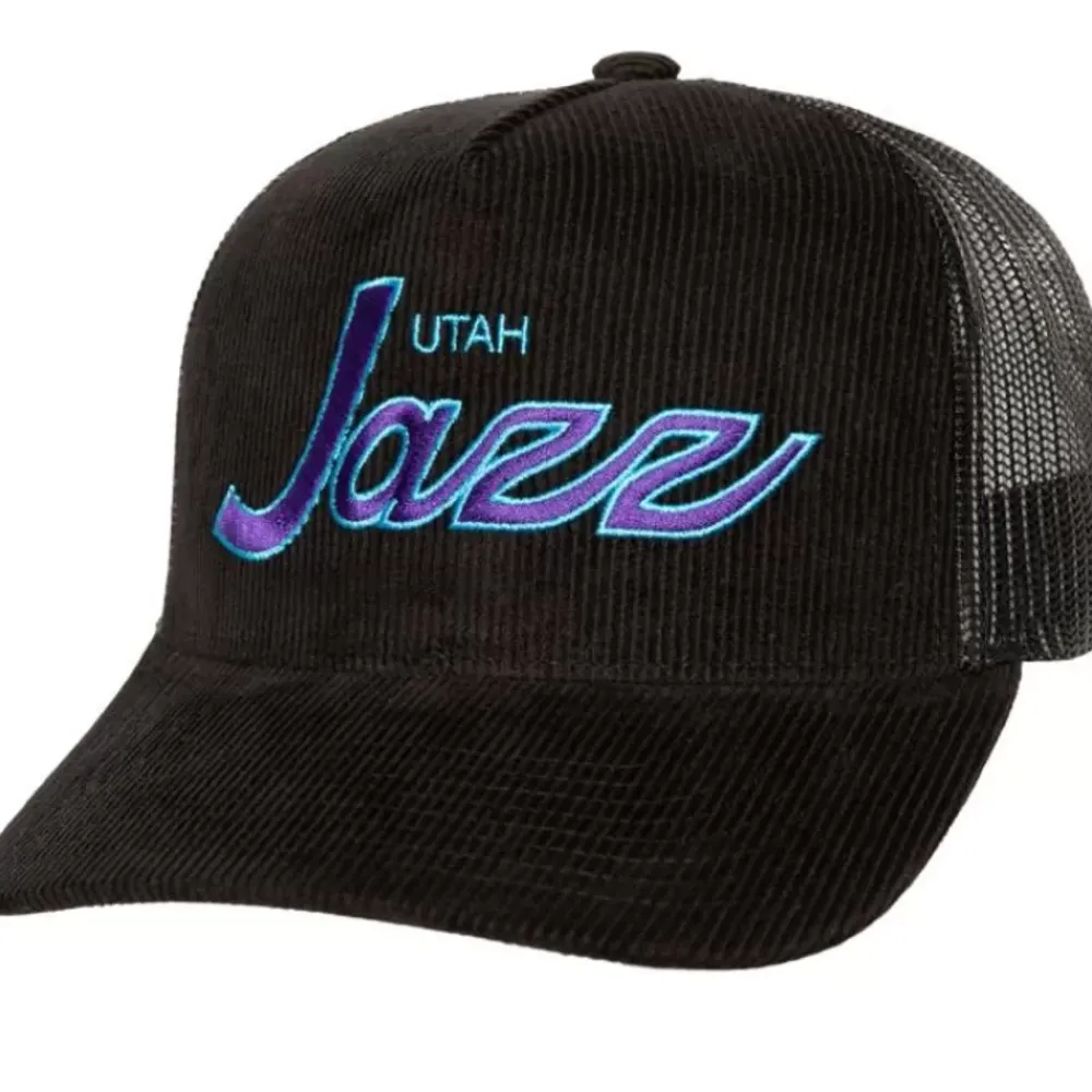 Headwear Mitchell & Ness -Times Up Trucker Hwc Utah Jazz