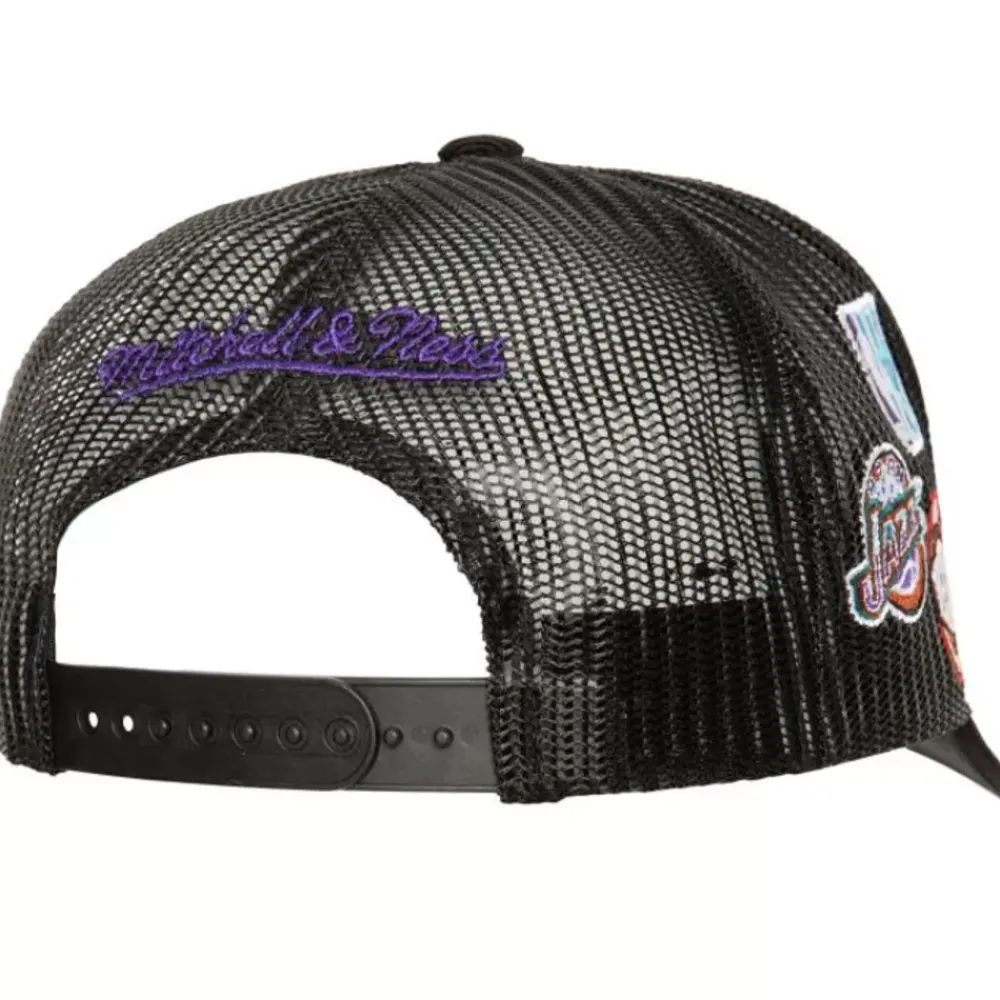 Headwear Mitchell & Ness -Times Up Trucker Hwc Utah Jazz