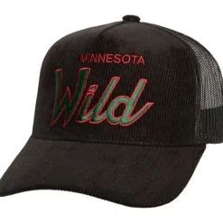 Headwear Mitchell & Ness -Times Up Trucker Minnesota Wild