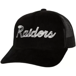 Headwear Mitchell & Ness -Times Up Trucker Oakland Raiders