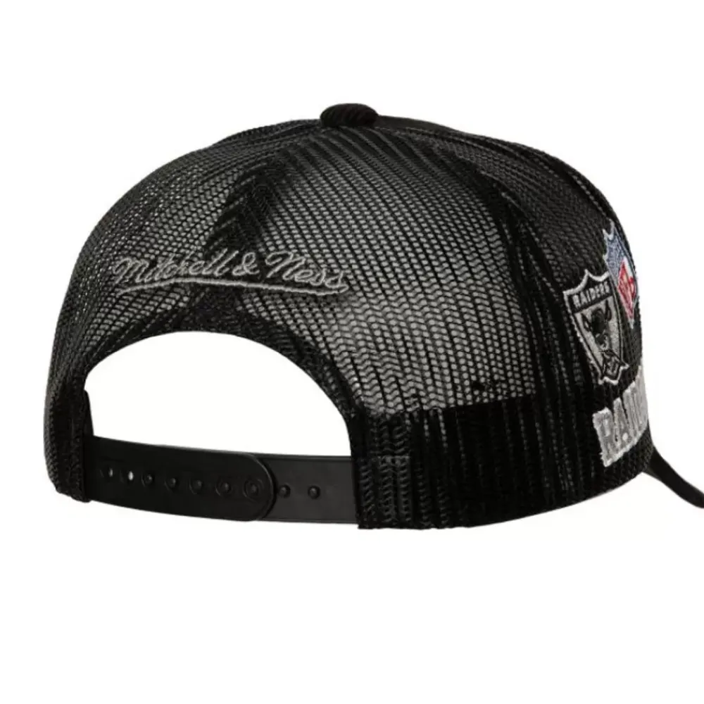 Headwear Mitchell & Ness -Times Up Trucker Oakland Raiders