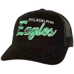 Headwear Mitchell & Ness -Times Up Trucker Philadelphia Eagles