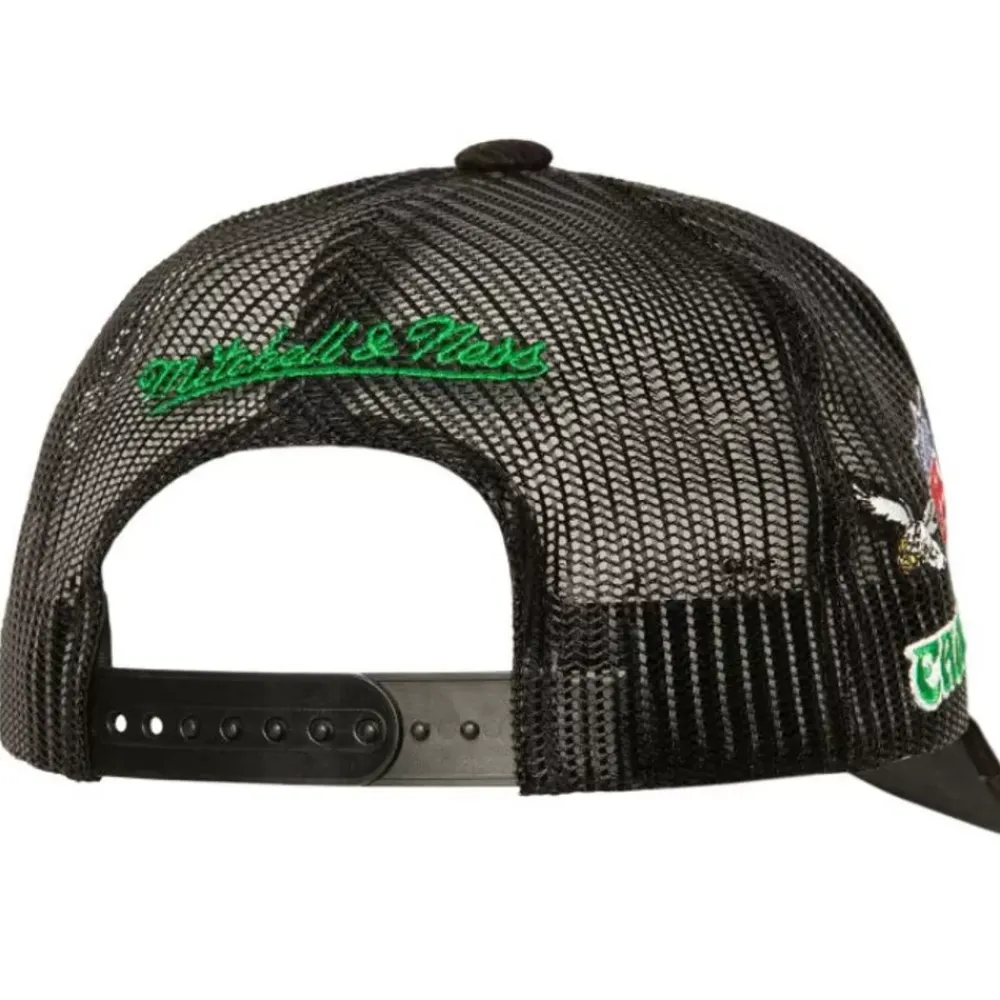 Headwear Mitchell & Ness -Times Up Trucker Philadelphia Eagles
