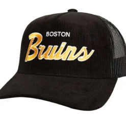 Headwear Mitchell & Ness -Times Up Trucker Vntg Boston Bruins