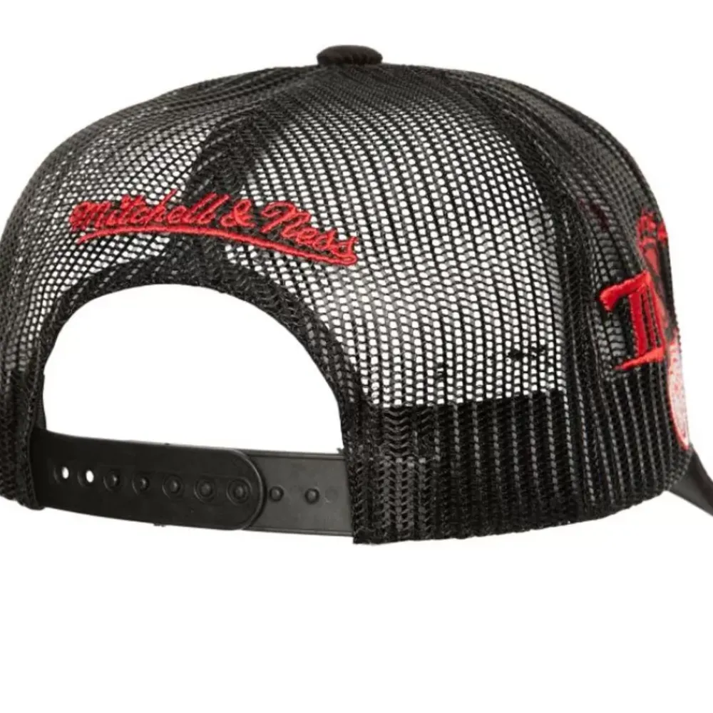 Headwear Mitchell & Ness -Times Up Trucker Vntg Detroit Red Wings