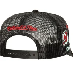 Headwear Mitchell & Ness -Times Up Trucker Vntg New Jersey Devils