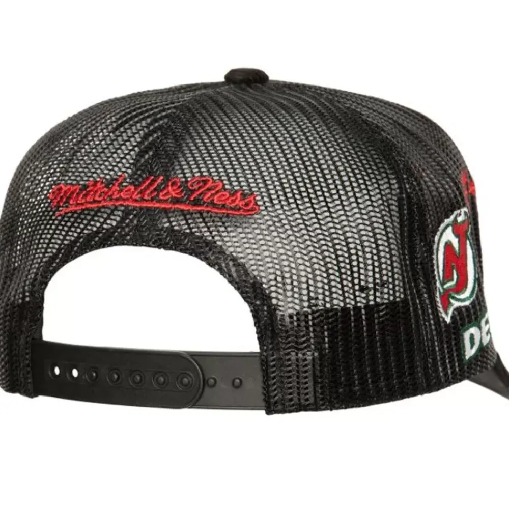 Headwear Mitchell & Ness -Times Up Trucker Vntg New Jersey Devils