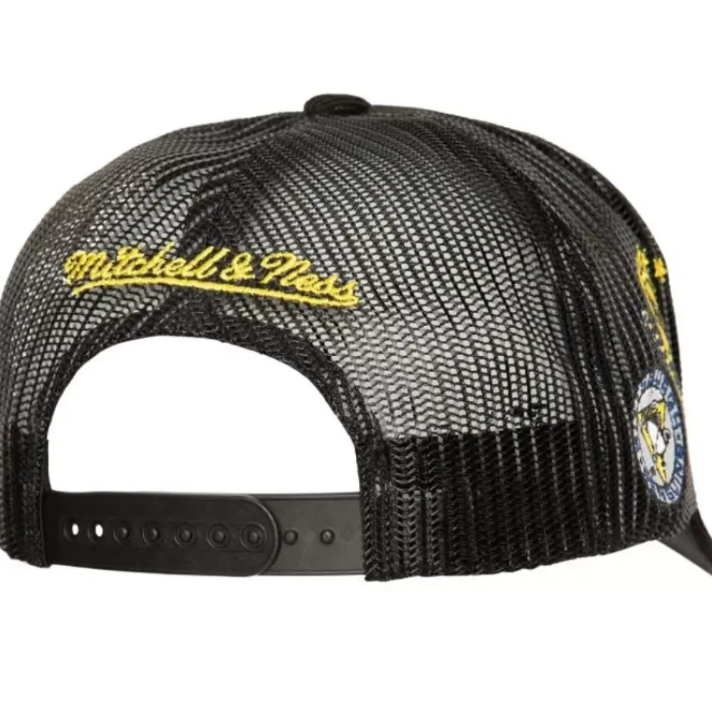 Headwear Mitchell & Ness -Times Up Trucker Vntg Pittsburgh Penguins
