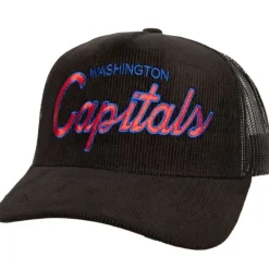 Headwear Mitchell & Ness -Times Up Trucker Vntg Washington Capitals
