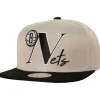 Headwear Mitchell & Ness -Top Letter Snapback Brooklyn Nets