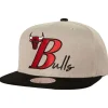 Headwear Mitchell & Ness -Top Letter Snapback Chicago Bulls