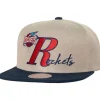Headwear Mitchell & Ness -Top Letter Snapback Hwc Houston Rockets