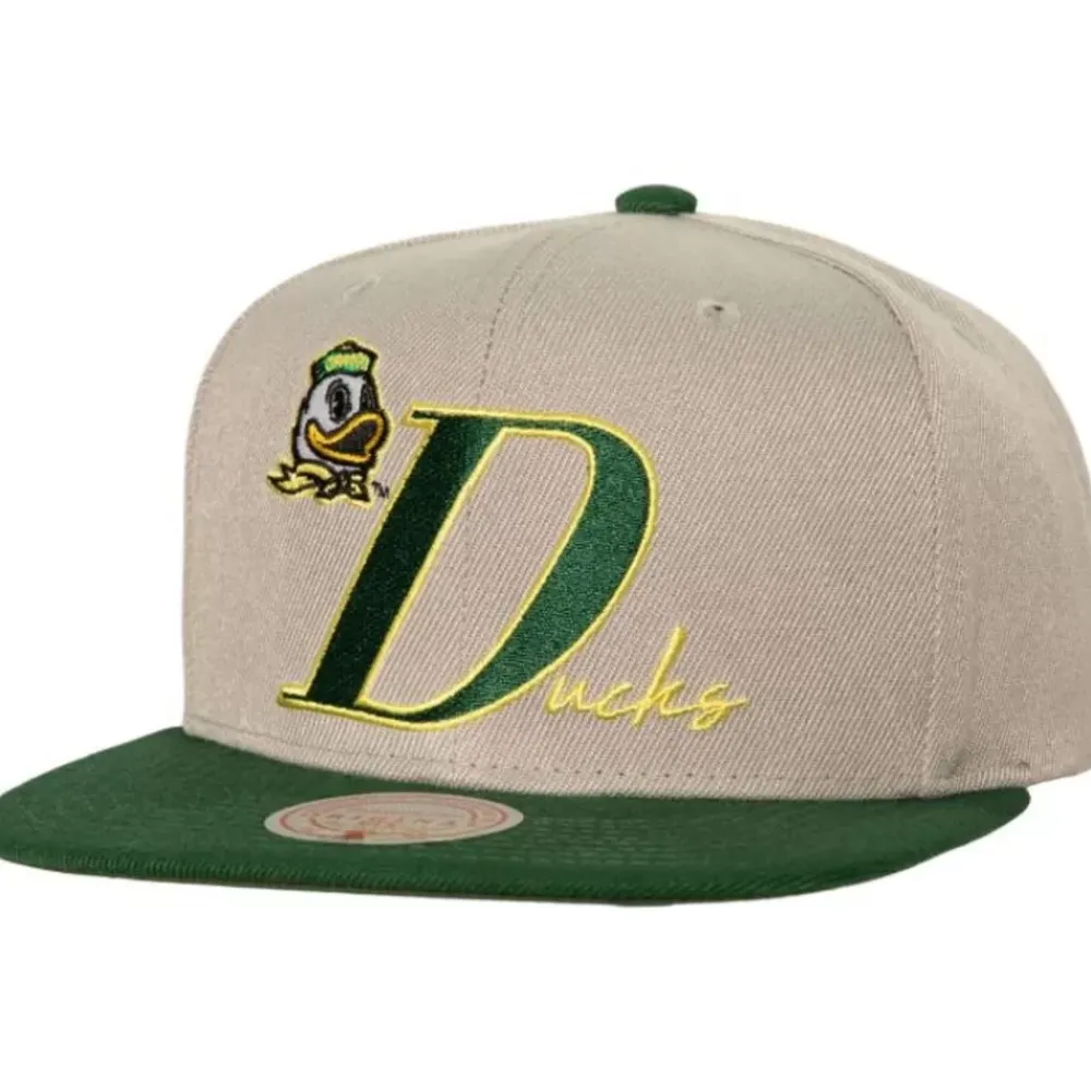 Headwear Mitchell & Ness -Top Letter Snapback University Of Oregon