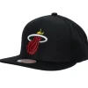 Headwear Mitchell & Ness -Top Spot Snapback Hwc Miami Heat