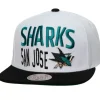 Headwear Mitchell & Ness -Toss Up Snapback San Jose Sharks