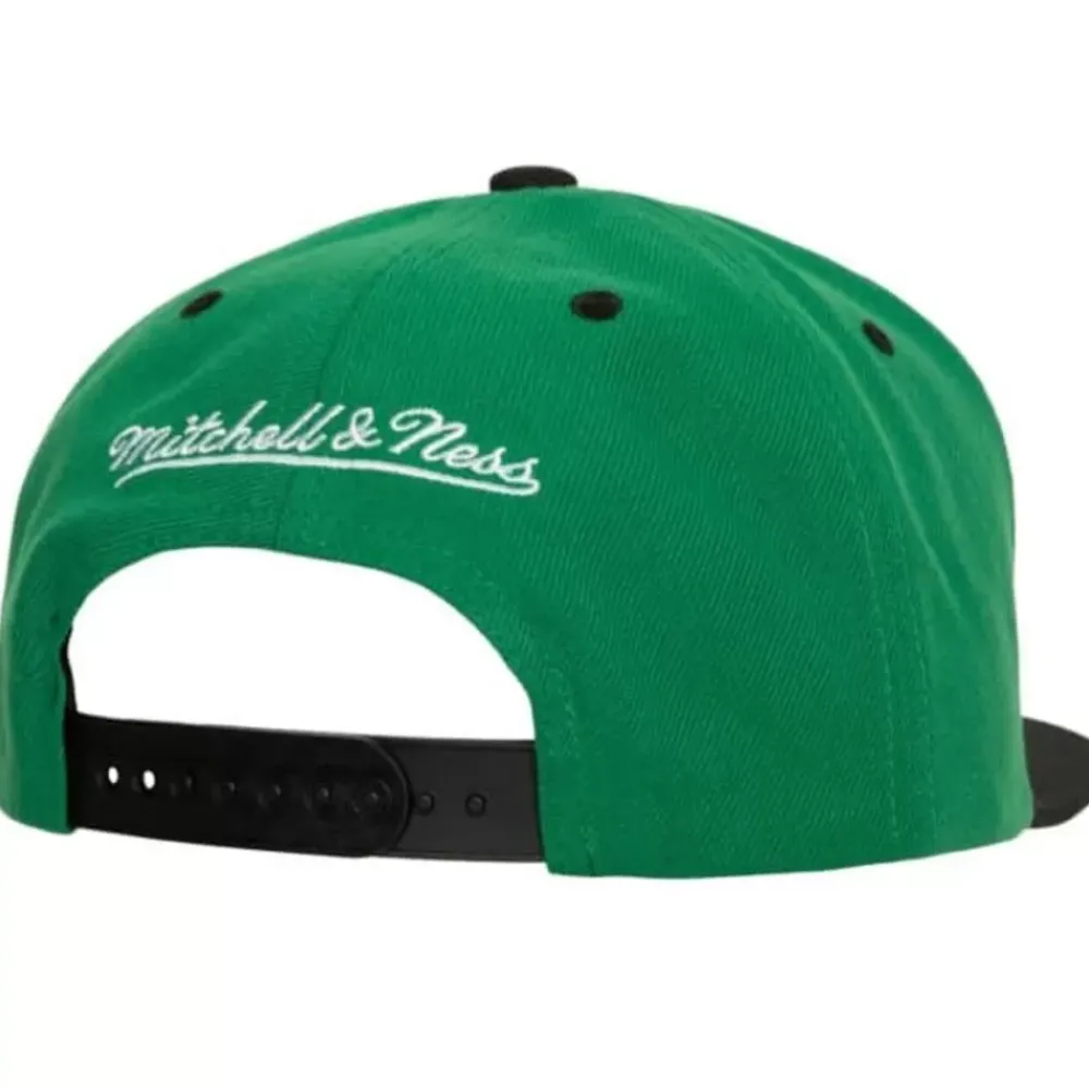 Headwear Mitchell & Ness -Transcript Snapback Boston Celtics