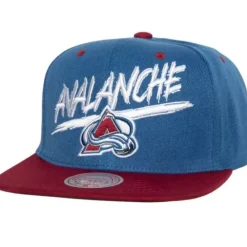 Headwear Mitchell & Ness -Transcript Snapback Colorado Avalanche