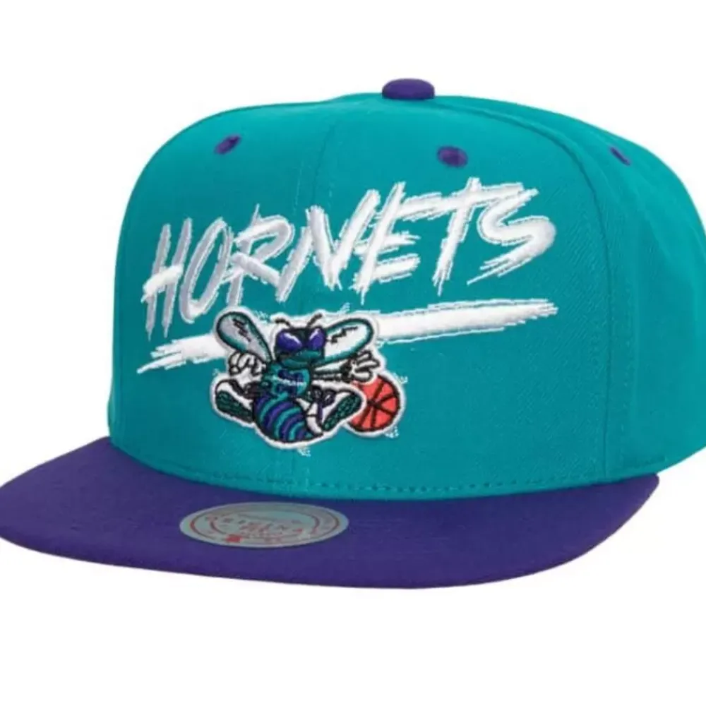 Headwear Mitchell & Ness -Transcript Snapback Hwc Charlotte Hornets