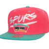 Headwear Mitchell & Ness -Transcript Snapback Hwc San Antonio Spurs