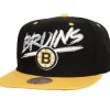 Headwear Mitchell & Ness -Transcript Snapback Vntg Boston Bruins