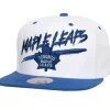 Headwear Mitchell & Ness -Transcript Snapback Vntg Toronto Maple Leafs