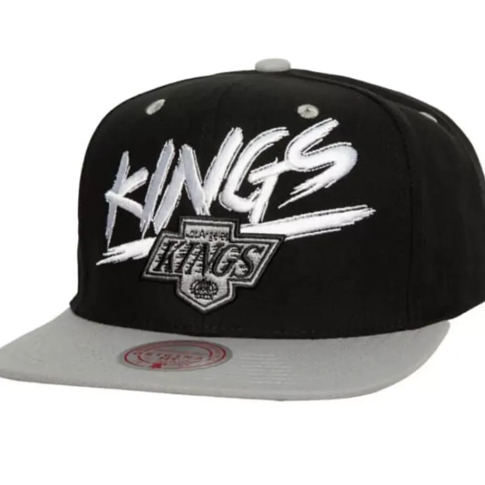 Headwear Mitchell & Ness -Transcript Snapback Vntg Los Angeles Kings